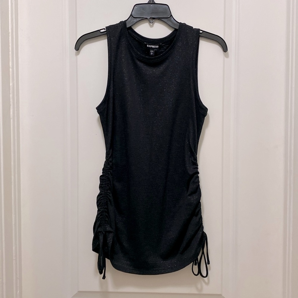 Express black shimmer tank size S or XS
